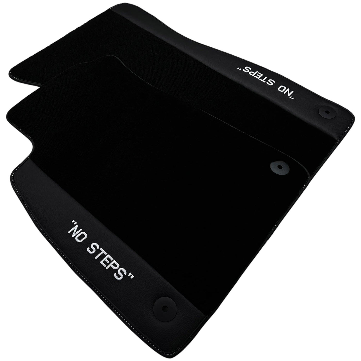 Black Floor Mats for Audi A4 - B8 Sedan (2008-2015) | No Steps - AutoWin