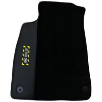 Black Floor Mats for Audi A5 - F57 Convertible (2020-2023) | Fighter Jet Edition - AutoWin