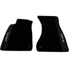 Black Floor Mats for Audi A5 - F57 Convertible (2020-2023) | No Steps - AutoWin
