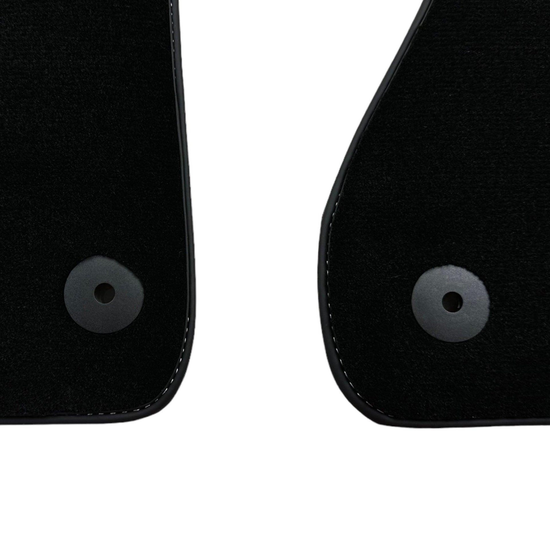 Black Floor Mats for Audi A6 - C7 Allroad Quattro (2012-2019) | No Steps - AutoWin