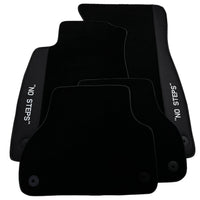 Black Floor Mats for Audi A8 D5 Long (2017-2023) | No Steps - AutoWin