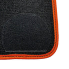 Black Floor Mats For BMW 1 Series F40 | Orange Trim Autowin Brand - AutoWin