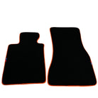 Black Floor Mats For BMW 1 Series F40 | Orange Trim Autowin Brand - AutoWin