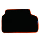 Black Floor Mats For BMW 1 Series F40 | Orange Trim Autowin Brand - AutoWin