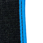 Black Floor Mats For BMW 1 Series F40 | Sky Blue Trim Autowin Brand - AutoWin