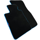 Black Floor Mats For BMW 1 Series F40 | Sky Blue Trim Autowin Brand - AutoWin