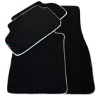 Black Floor Mats For BMW 1 Series F40 | White Trim Autowin Brand - AutoWin