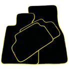 Black Floor Mats For BMW 1 Series F40 | Yellow Trim Autowin Brand - AutoWin