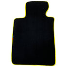 Black Floor Mats For BMW 1 Series F40 | Yellow Trim Autowin Brand - AutoWin