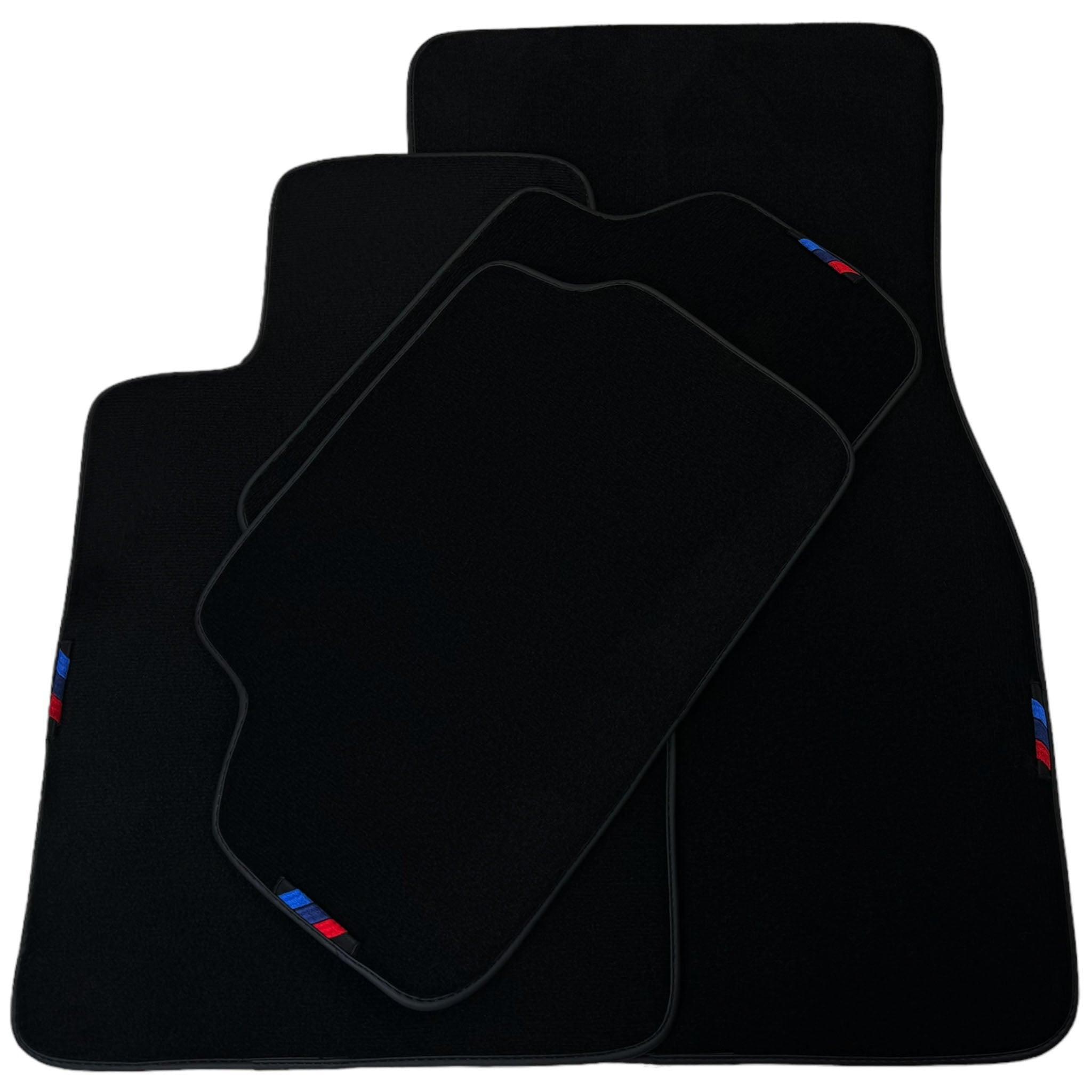 Black Floor Mats For BMW 3 Series F34 GT 2013-2020 | Black Trim - AutoWin