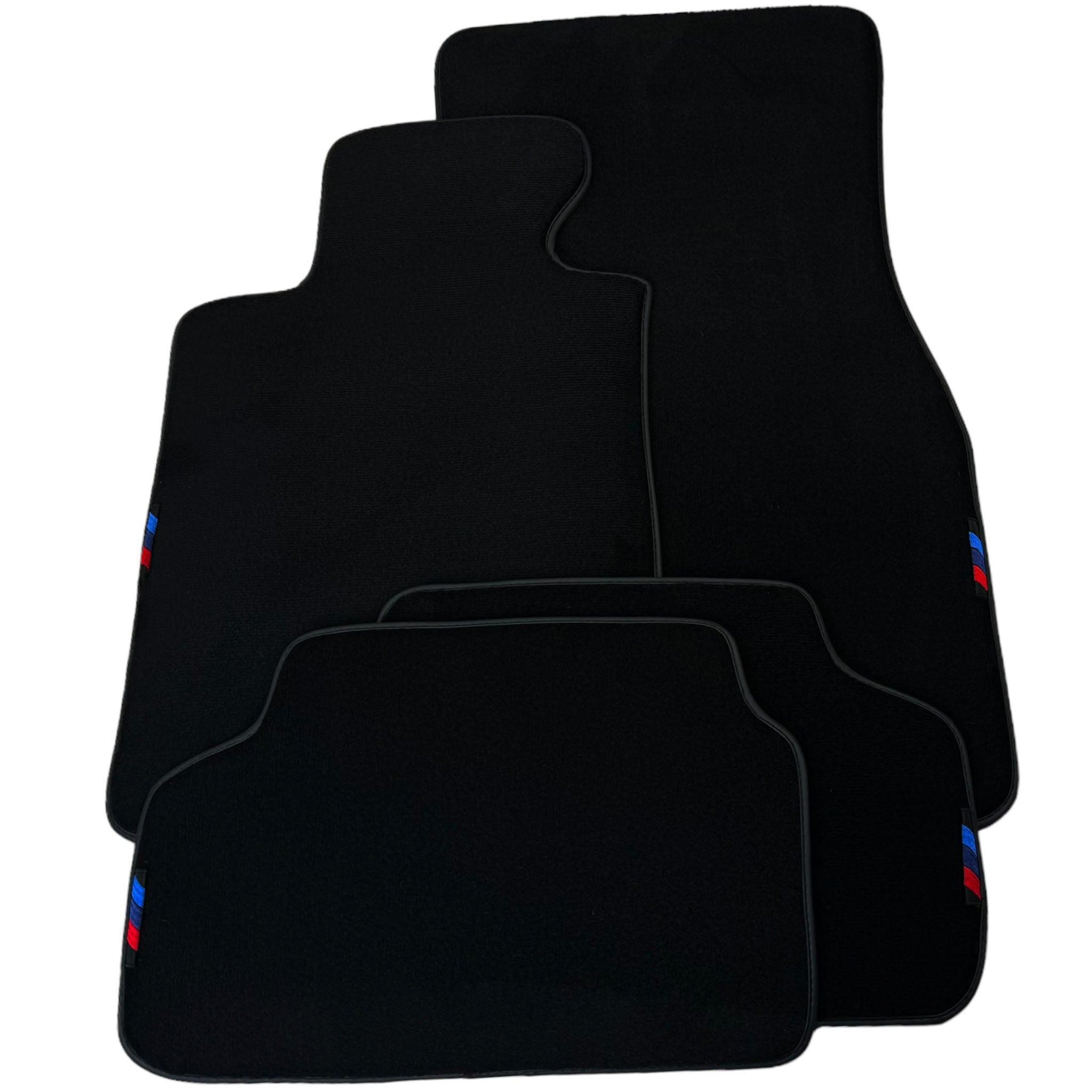 Black Floor Mats For BMW 3 Series F34 GT 2013-2020 | Black Trim - AutoWin