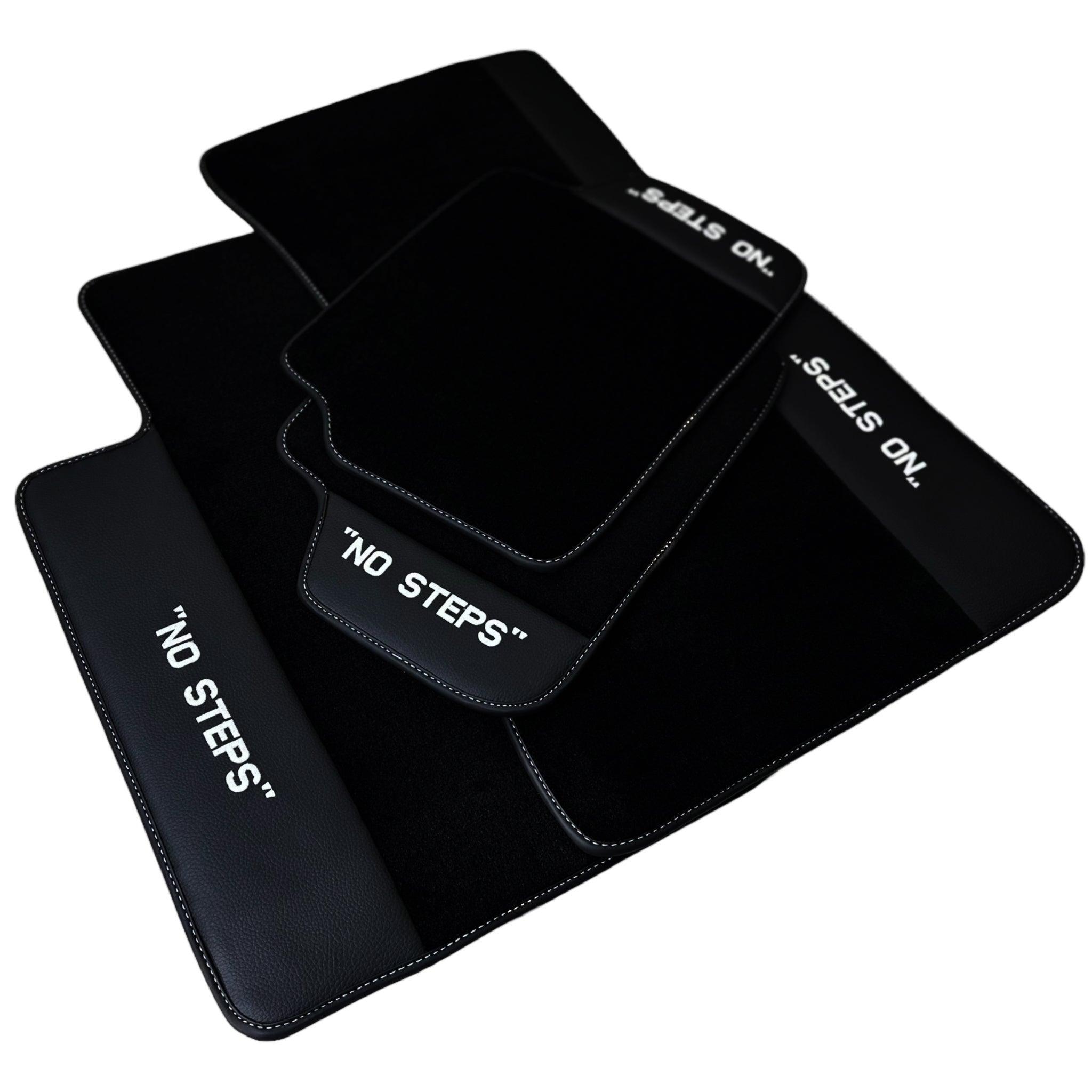 Black Floor Mats For BMW 3 Series F36 Gran Coupe | No Steps Edition - AutoWin