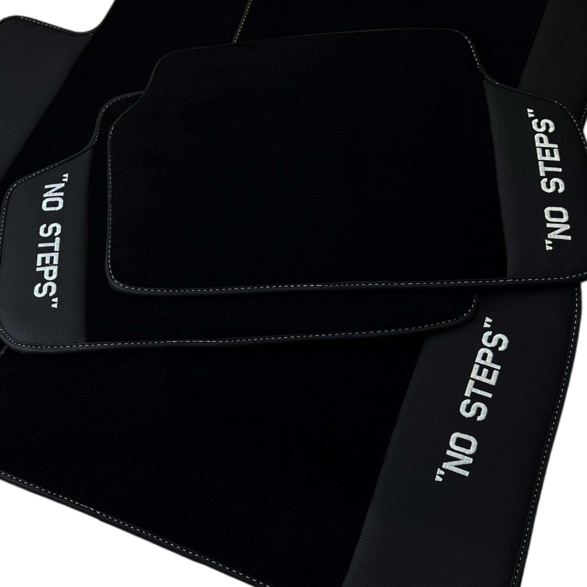 Black Floor Mats For BMW 3 Series F36 Gran Coupe | No Steps Edition - AutoWin