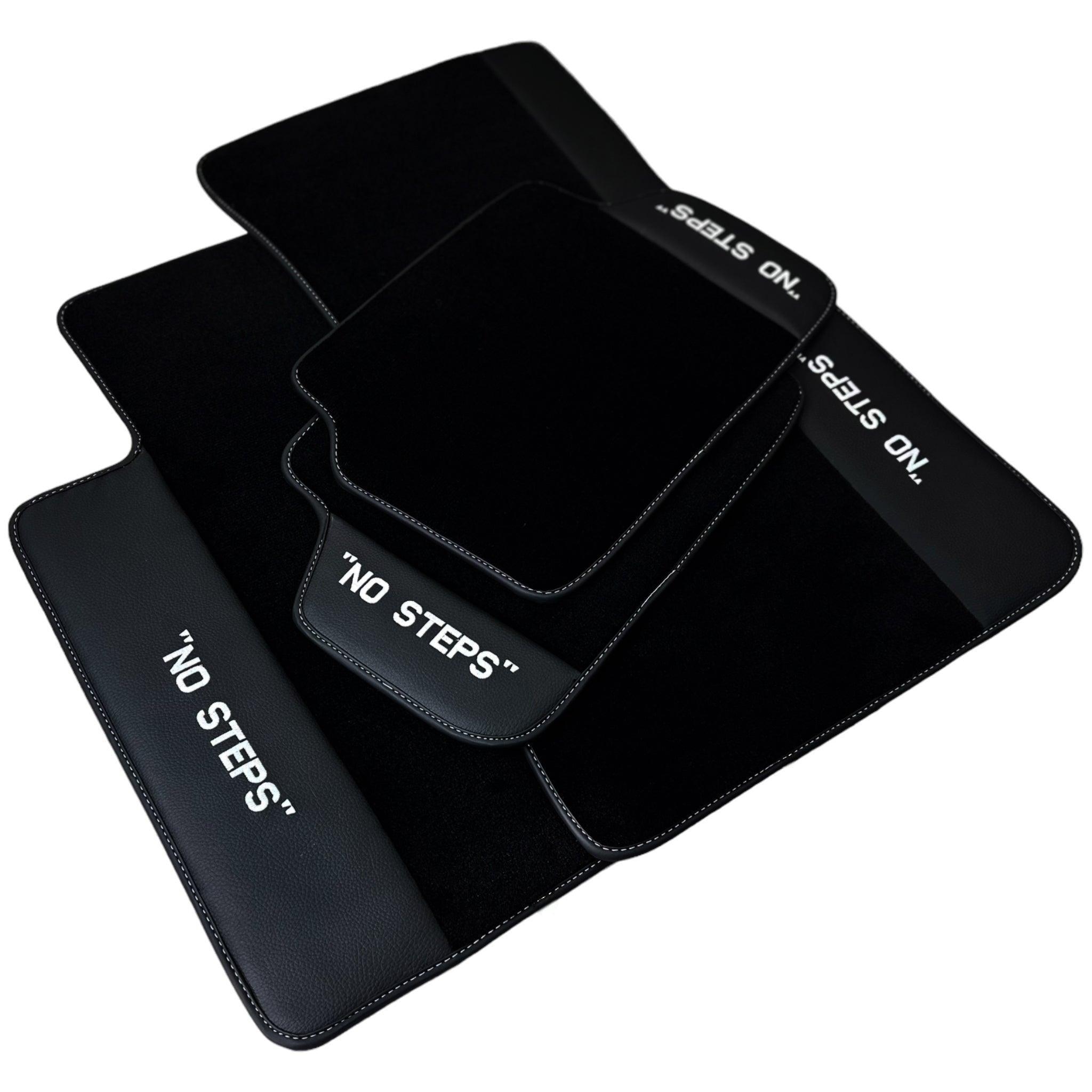 Black Floor Mats For BMW 3 Series F36 Gran Coupe | No Steps Edition - AutoWin