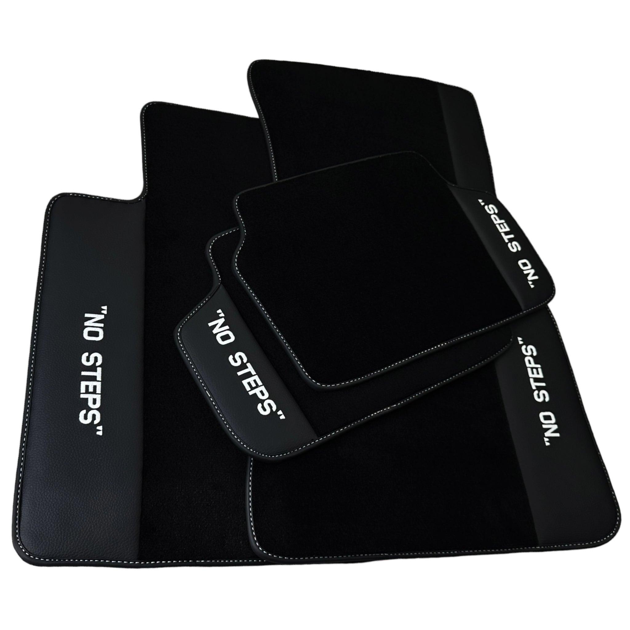Black Floor Mats For BMW 3 Series F36 Gran Coupe | No Steps Edition - AutoWin