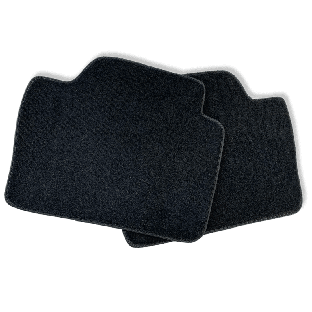 Black Floor Mats For BMW 4 Series F33 With Color Stripes Tailored Set Perfect Fit - AutoWin