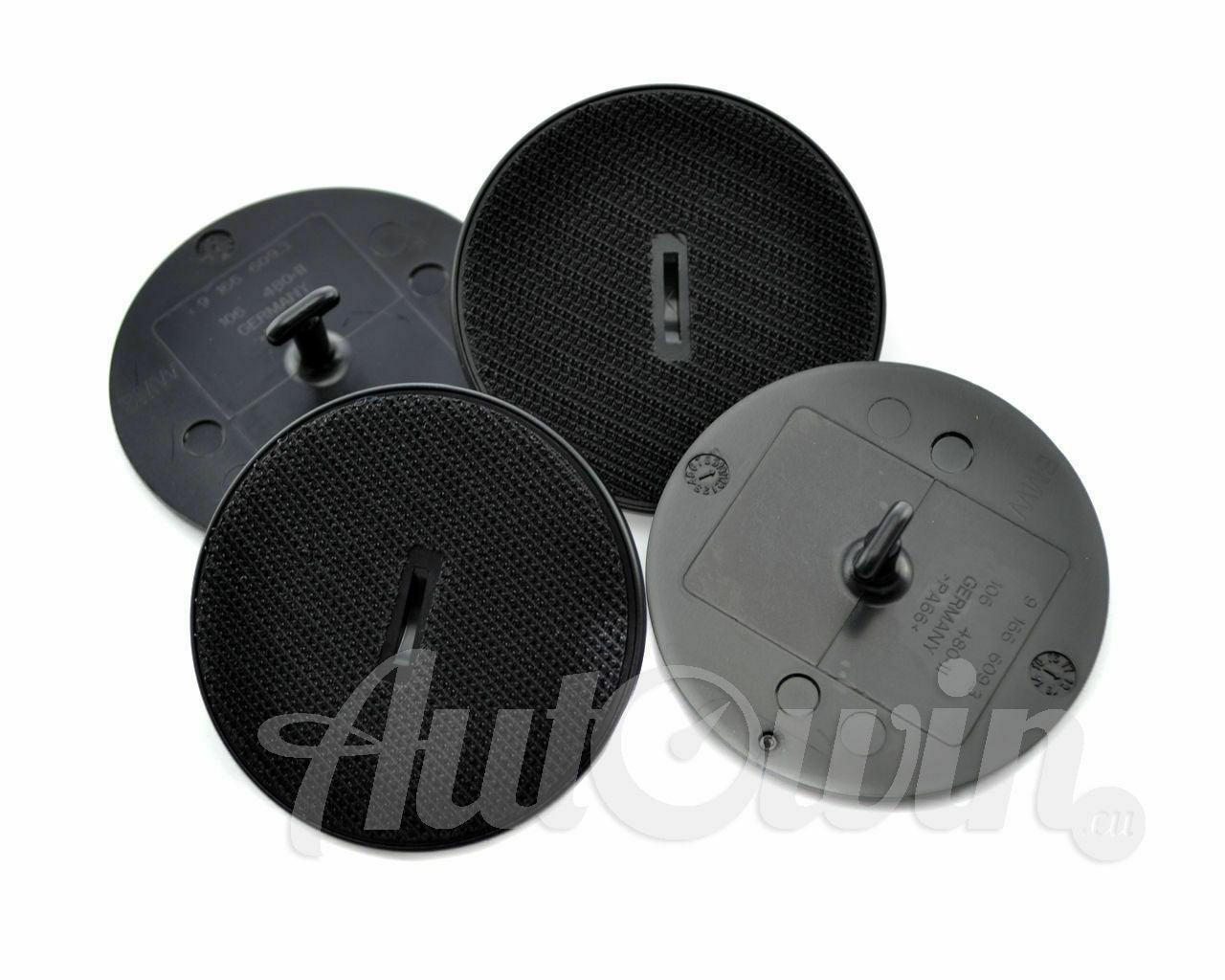 Black Floor Mats For BMW 4 Series F33 With Color Stripes Tailored Set Perfect Fit - AutoWin