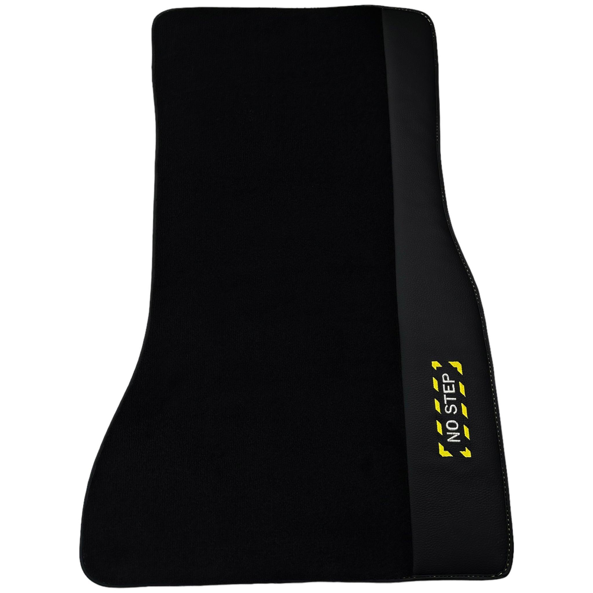 Black Floor Mats For BMW 5 Series F07 Gt | Fighter Jet Edition - AutoWin