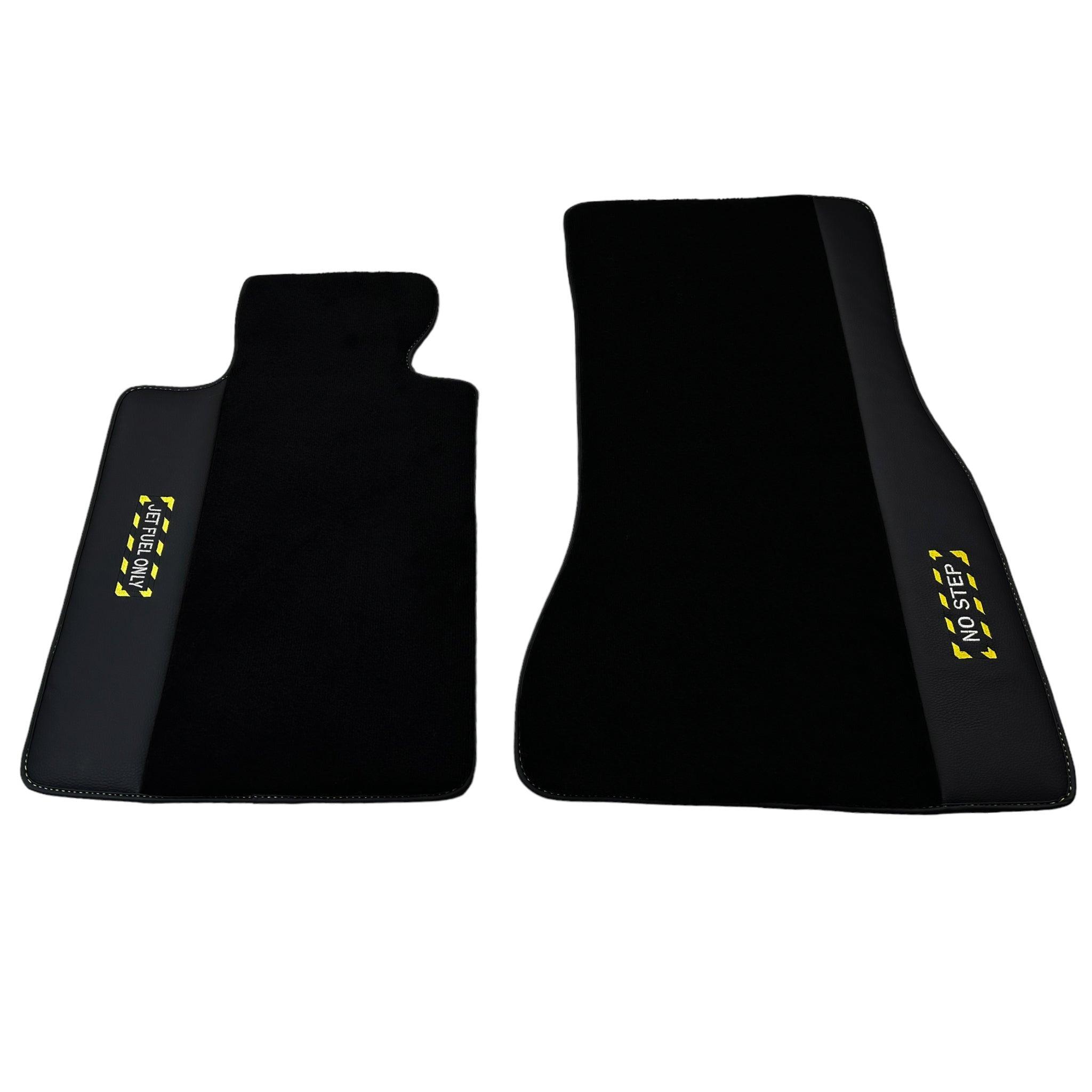 Black Floor Mats For BMW 5 Series F07 Gt | Fighter Jet Edition - AutoWin