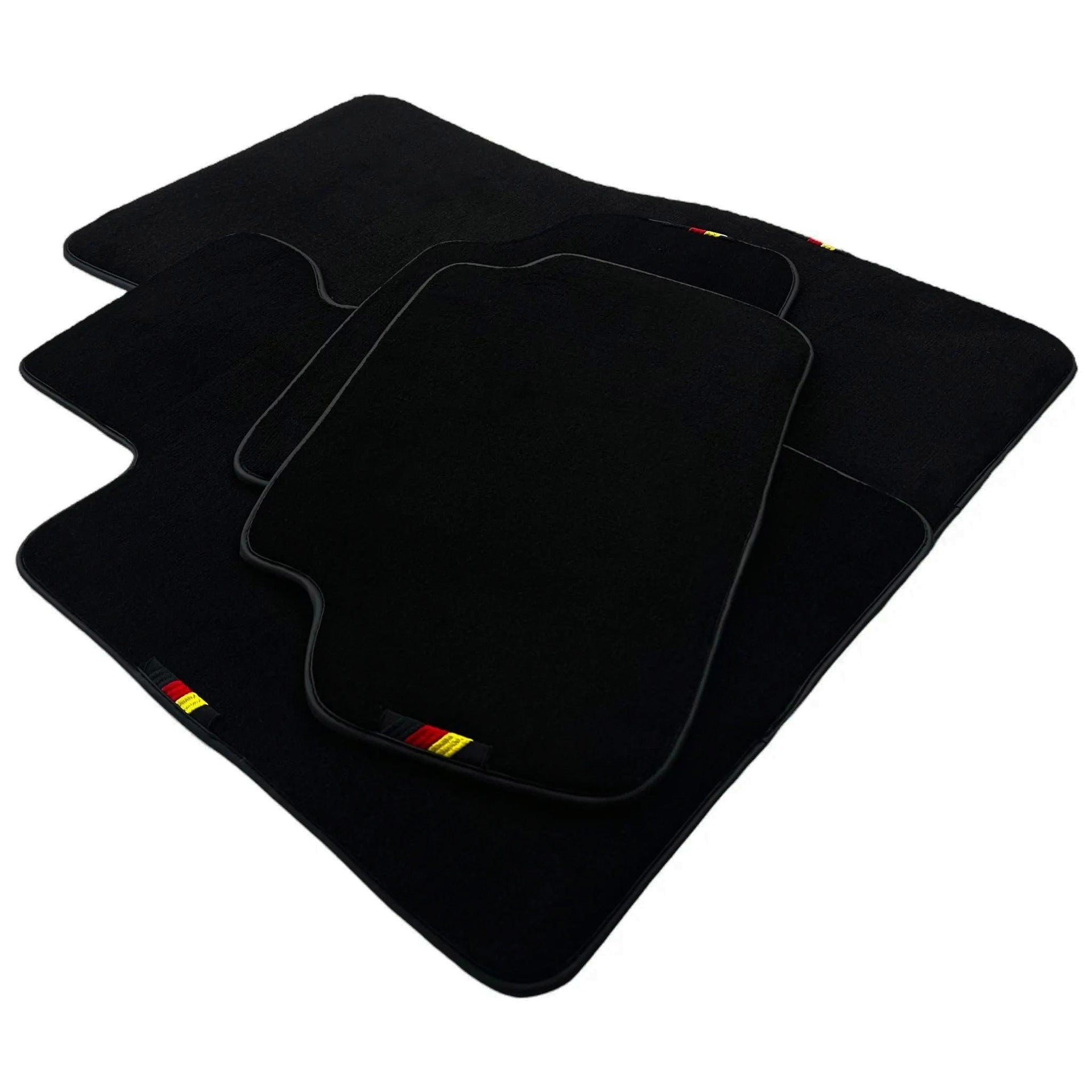 Black Floor Mats For BMW 6 Series E63 Germany Edition AutoWin Brand - AutoWin