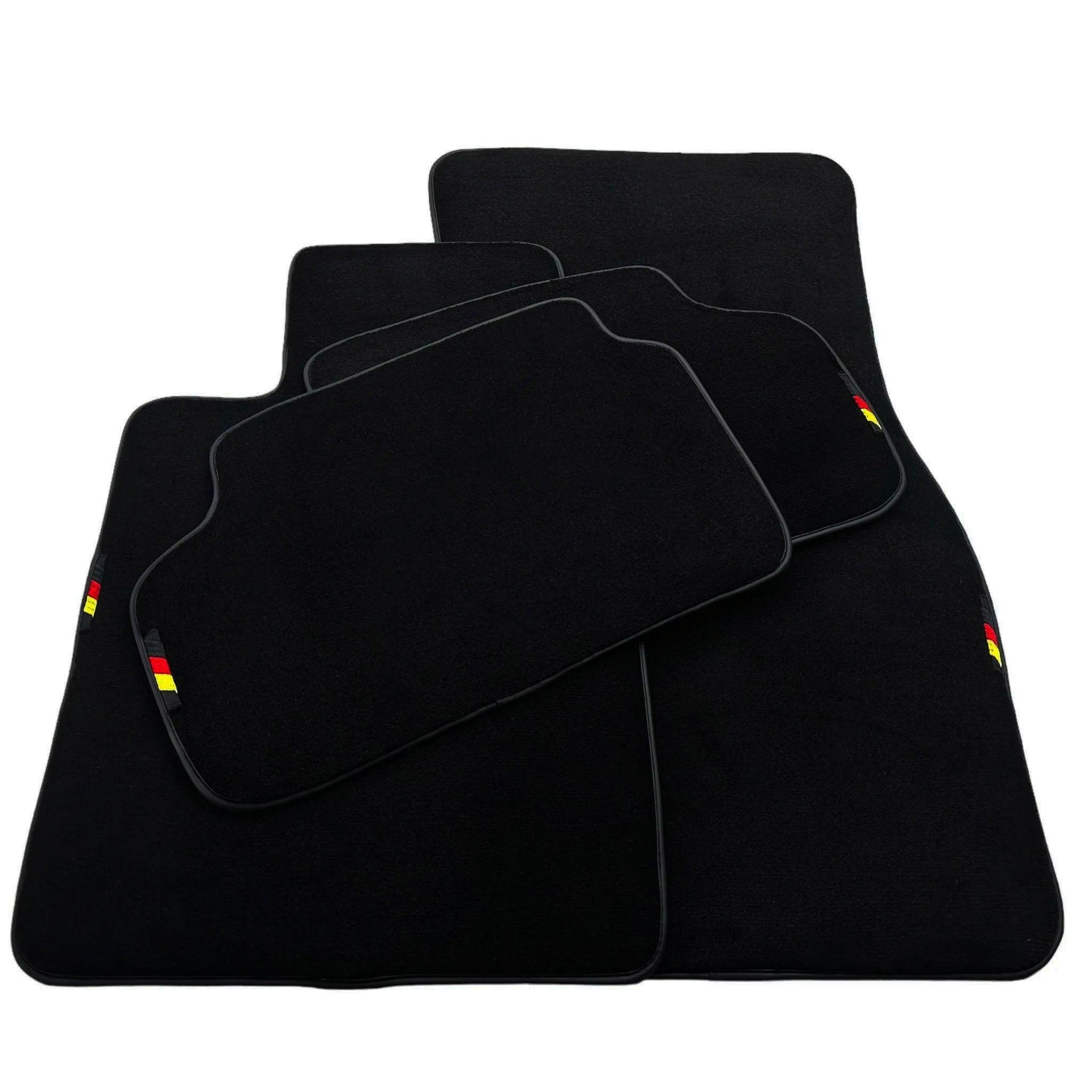 Black Floor Mats For BMW 6 Series F12 Germany Edition AutoWin Brand - AutoWin