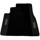 Black Floor Mats For BMW M8 Series Convertible F91 | Fighter Jet Edition AutoWin Brand - AutoWin