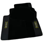 Black Floor Mats For BMW M8 Series Convertible F91 | Fighter Jet Edition AutoWin Brand - AutoWin