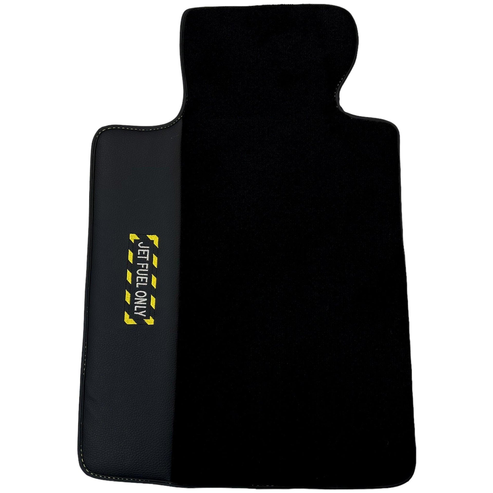Black Floor Mats For BMW X4M Series F98 | Fighter Jet Edition - AutoWin
