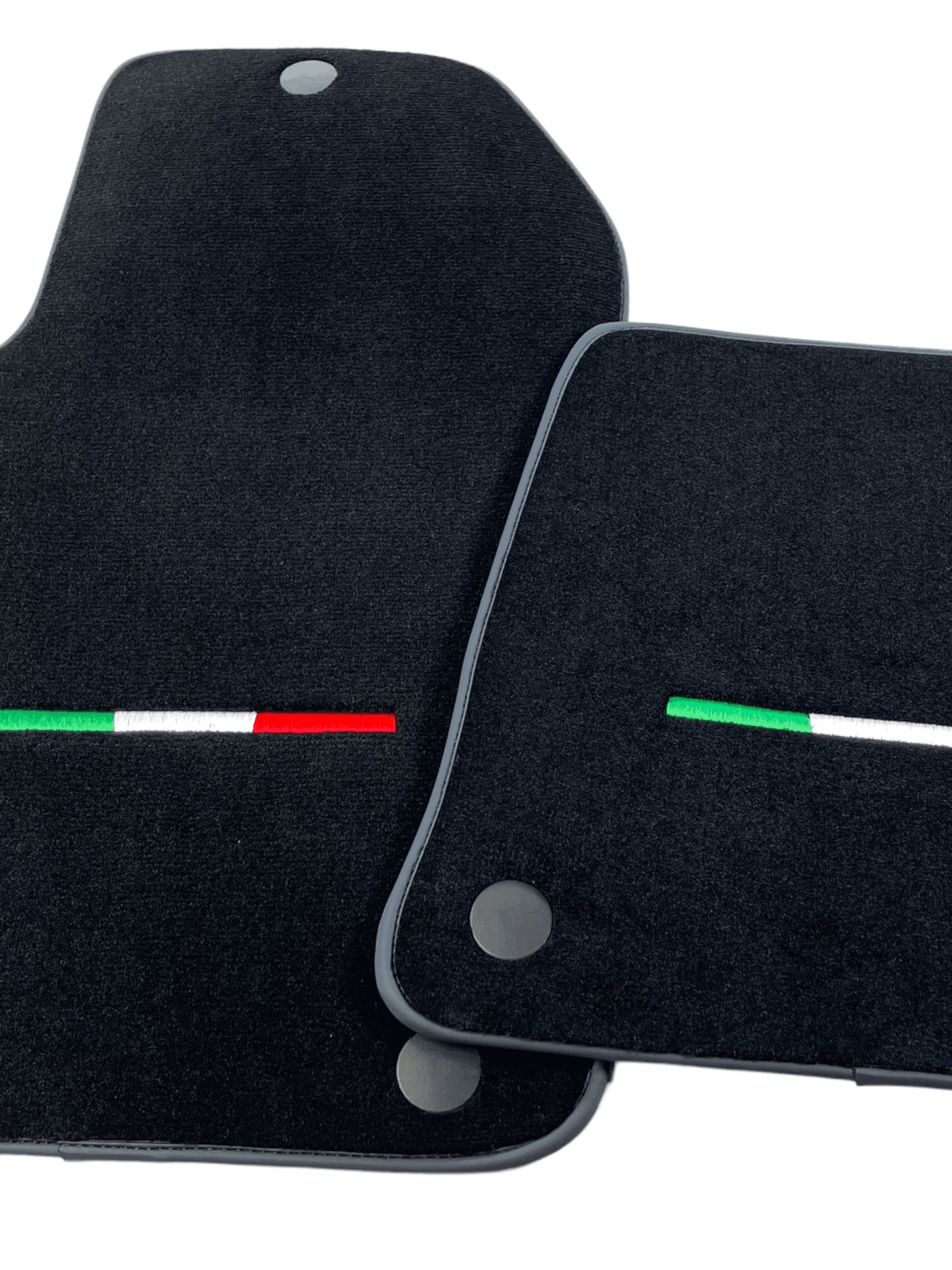 Black Floor Mats For Ferrari 599 Coupe 2006-2012 Italian Edition - AutoWin