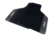 Black Floor Mats for Lamborghini Diablo 1990-2001 With Carbon Fiber Leather - AutoWin