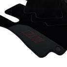 Black Floor Mats For Mercedes Benz C-Class S205 Wagon Facelift (2018-2023) Hybrid | AutoWin Edition - AutoWin