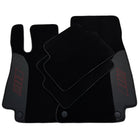 Black Floor Mats For Mercedes Benz C-Class S205 Wagon Facelift (2018-2023) Hybrid | AutoWin Edition - AutoWin