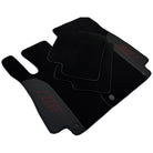 Black Floor Mats For Mercedes Benz C-Class S205 Wagon Facelift (2018-2023) Hybrid | AutoWin Edition - AutoWin
