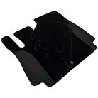 Black Floor Mats For Mercedes Benz C-Class S205 Wagon Facelift (2018-2023) Hybrid | AutoWin Edition - AutoWin