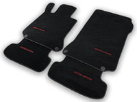 Black Floor Mats For Mercedes Benz E-Class S213 All Terrain (2020-2023) | Fighter Jet Edition - AutoWin