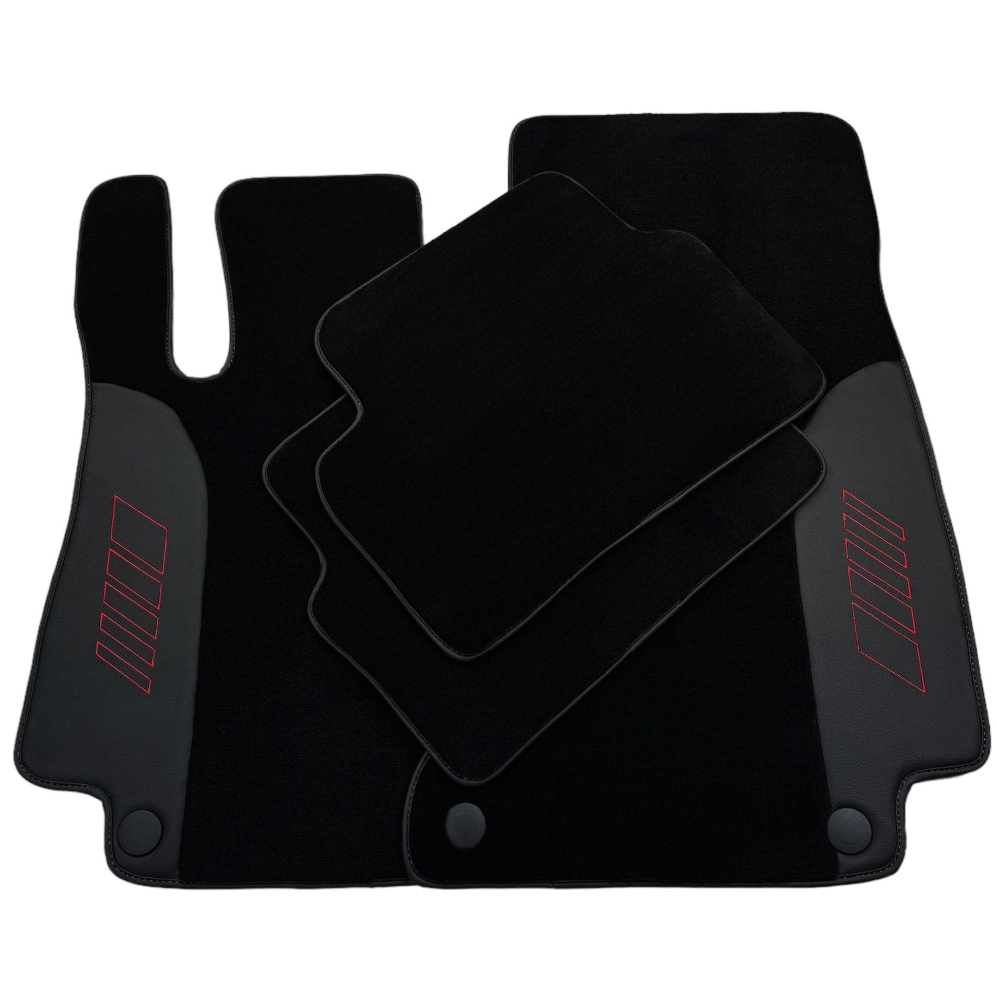 Black Floor Mats For Mercedes Benz EQA-Class H243 (2021-2023) | AutoWin Edition - AutoWin