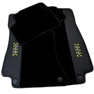 Black Floor Mats For Mercedes Benz GLE-Class C167 Coupe - 5 Seats (2020-2023) Hybrid | Fighter Jet Edition - AutoWin