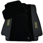 Black Floor Mats For Mercedes Benz GLE-Class C167 Coupe - 5 Seats (2020-2023) Hybrid | Fighter Jet Edition - AutoWin