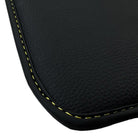 Black Floor Mats For Mercedes Benz S-Class Z223 Maybach (2021-2023) | Fighter Jet Edition - AutoWin