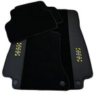 Black Floor Mats For Mercedes Benz S-Class Z223 Maybach (2021-2023) | Fighter Jet Edition - AutoWin