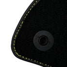 Black Floor Mats For Mercedes Benz S-Class Z223 Maybach (2021-2023) | Fighter Jet Edition - AutoWin