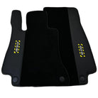Black Floor Mats For Mercedes Benz S-Class Z223 Maybach (2021-2023) | Fighter Jet Edition - AutoWin