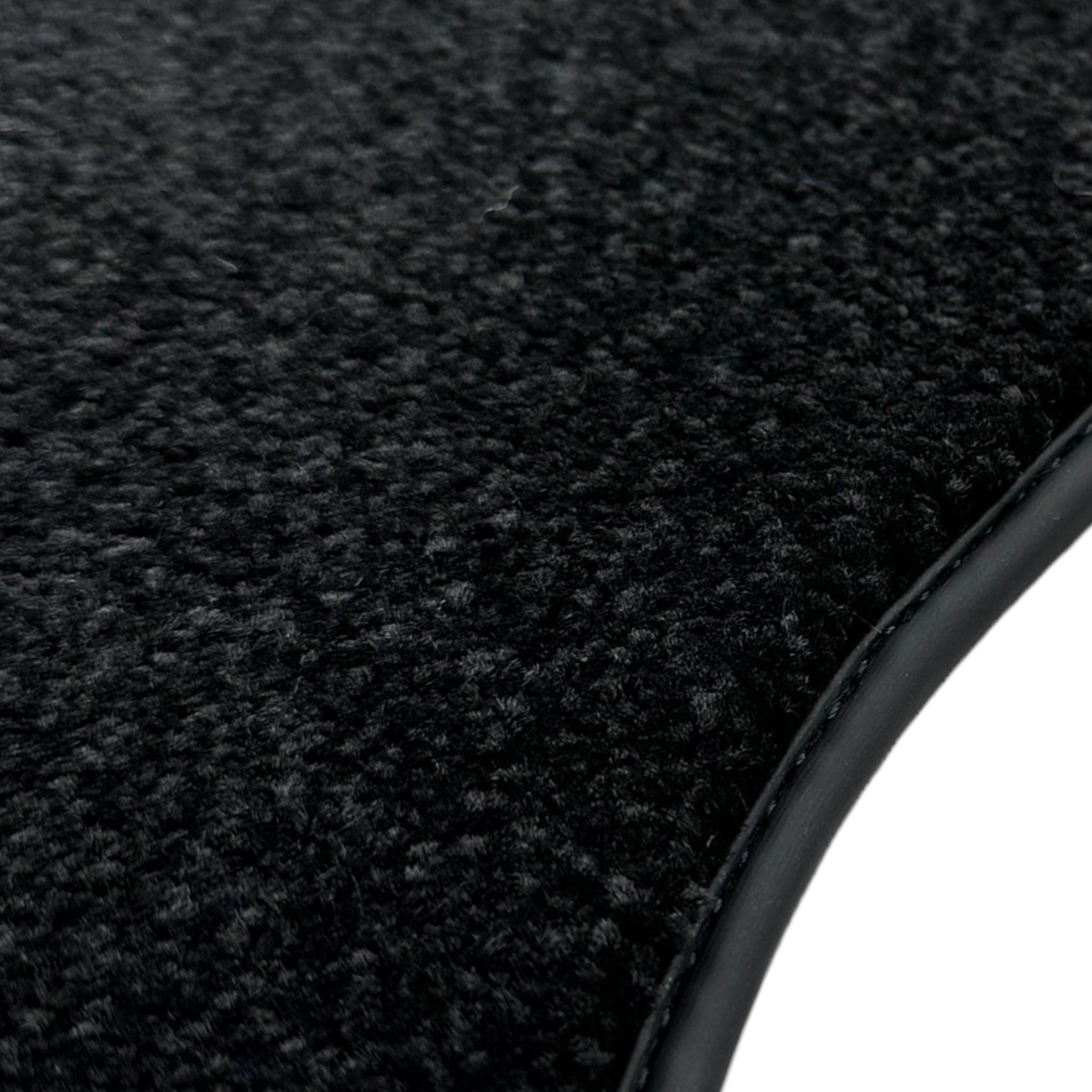Black Luxury Floor Mats For Mercedes Benz EQA-Class H243 (2021-2023) | ER56 Design - AutoWin