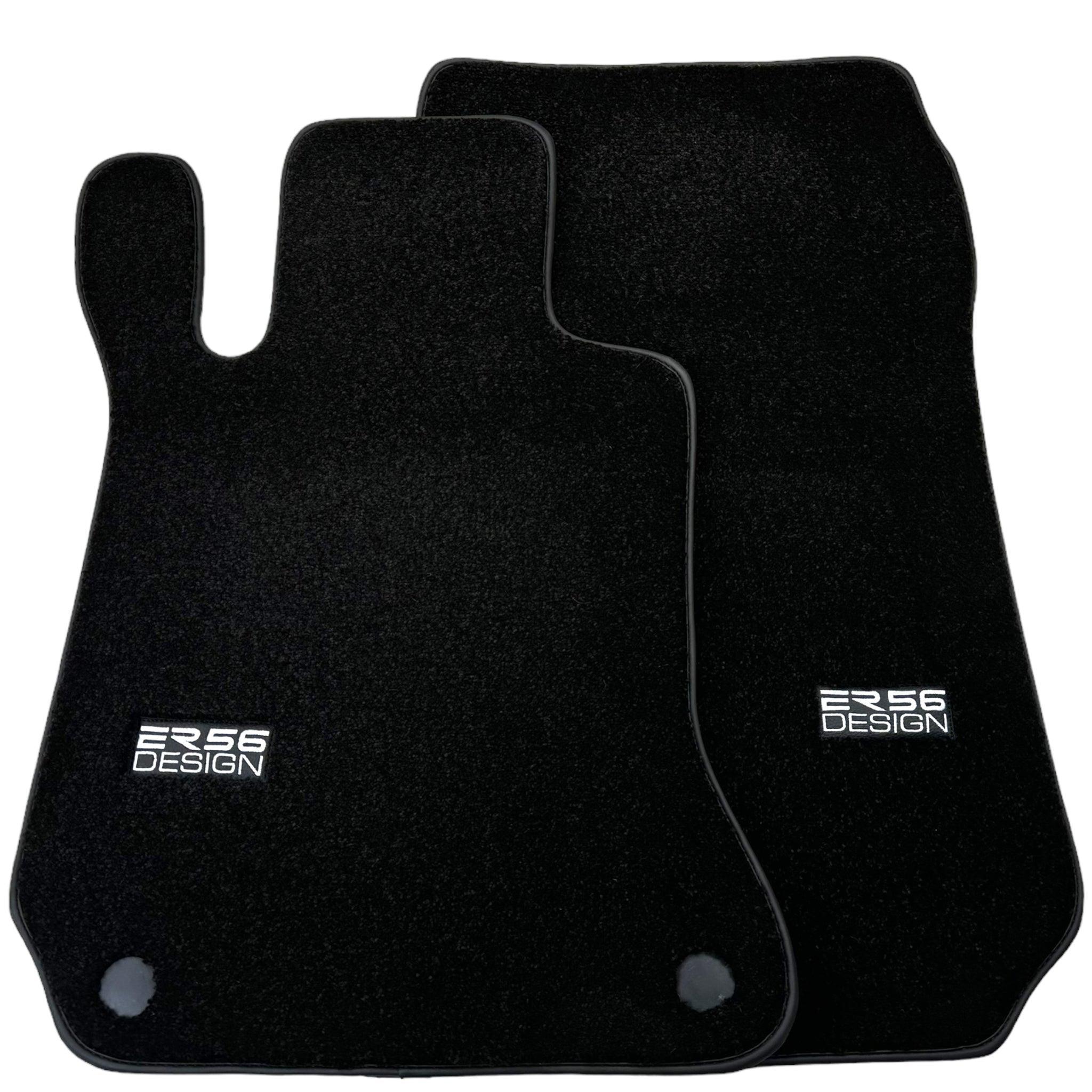 Black Luxury Floor Mats For Mercedes Benz EQA-Class H243 (2021-2023) | ER56 Design - AutoWin