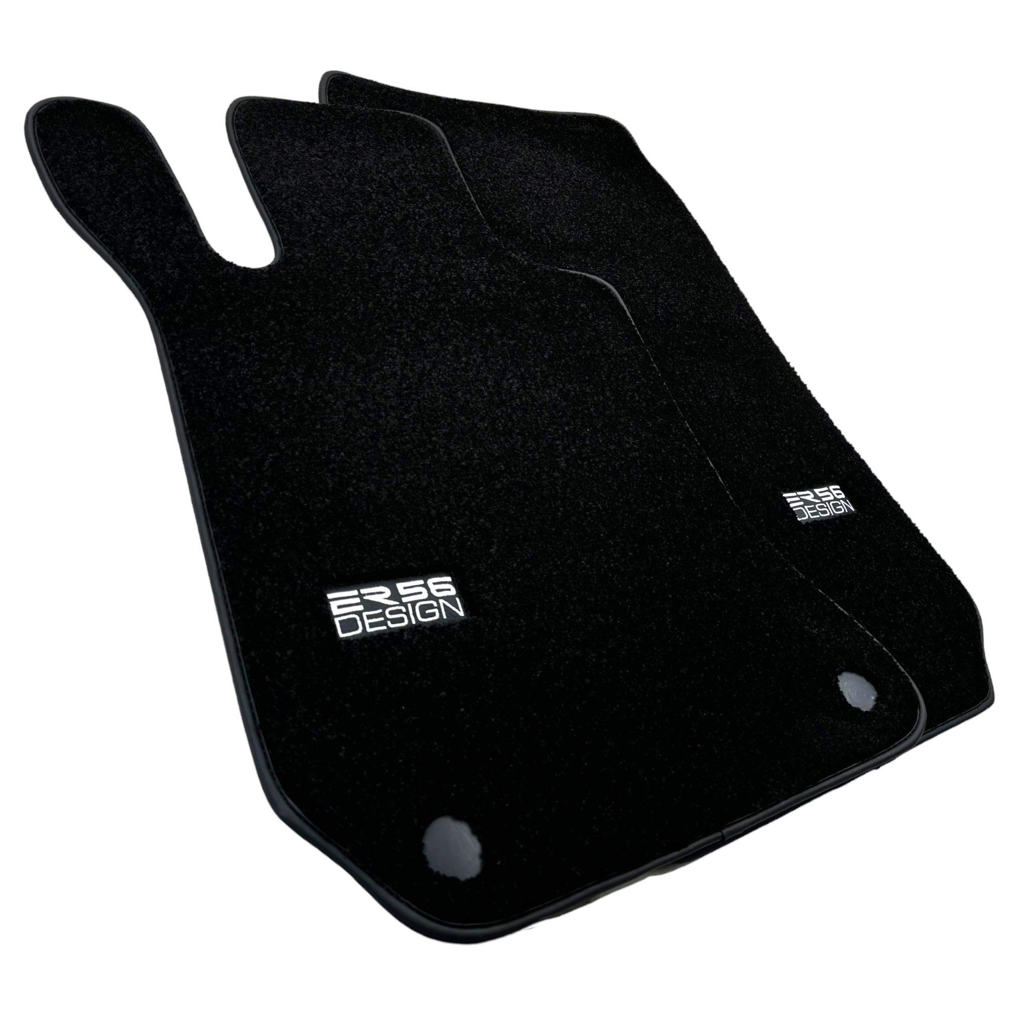 Black Luxury Floor Mats For Mercedes Benz EQA-Class H243 (2021-2023) | ER56 Design - AutoWin