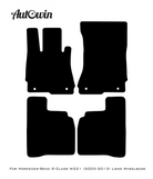 Black Luxury Floor Mats For Mercedes Benz S-Class W221 (2005-2013) Long Wheelbase | ER56 Design - AutoWin
