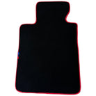 Black Mats For BMW 1 Series F21 3-door Hatchback | Red Trim - AutoWin