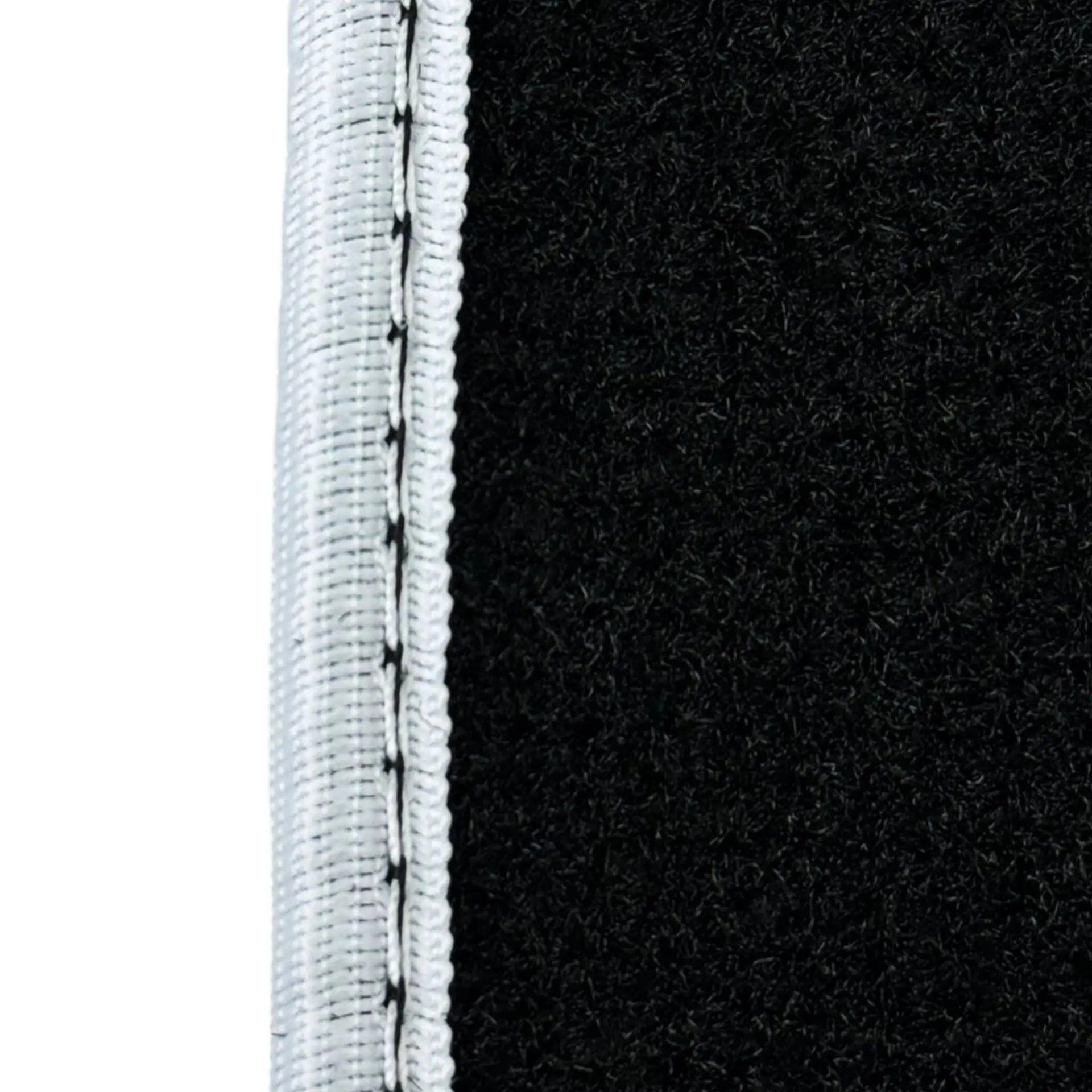 Black Mats For BMW M3 E93 | White Trim - AutoWin