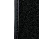 Black Sheepskin Floor Floor Mats For BMW 3 Series E46 Coupe - AutoWin