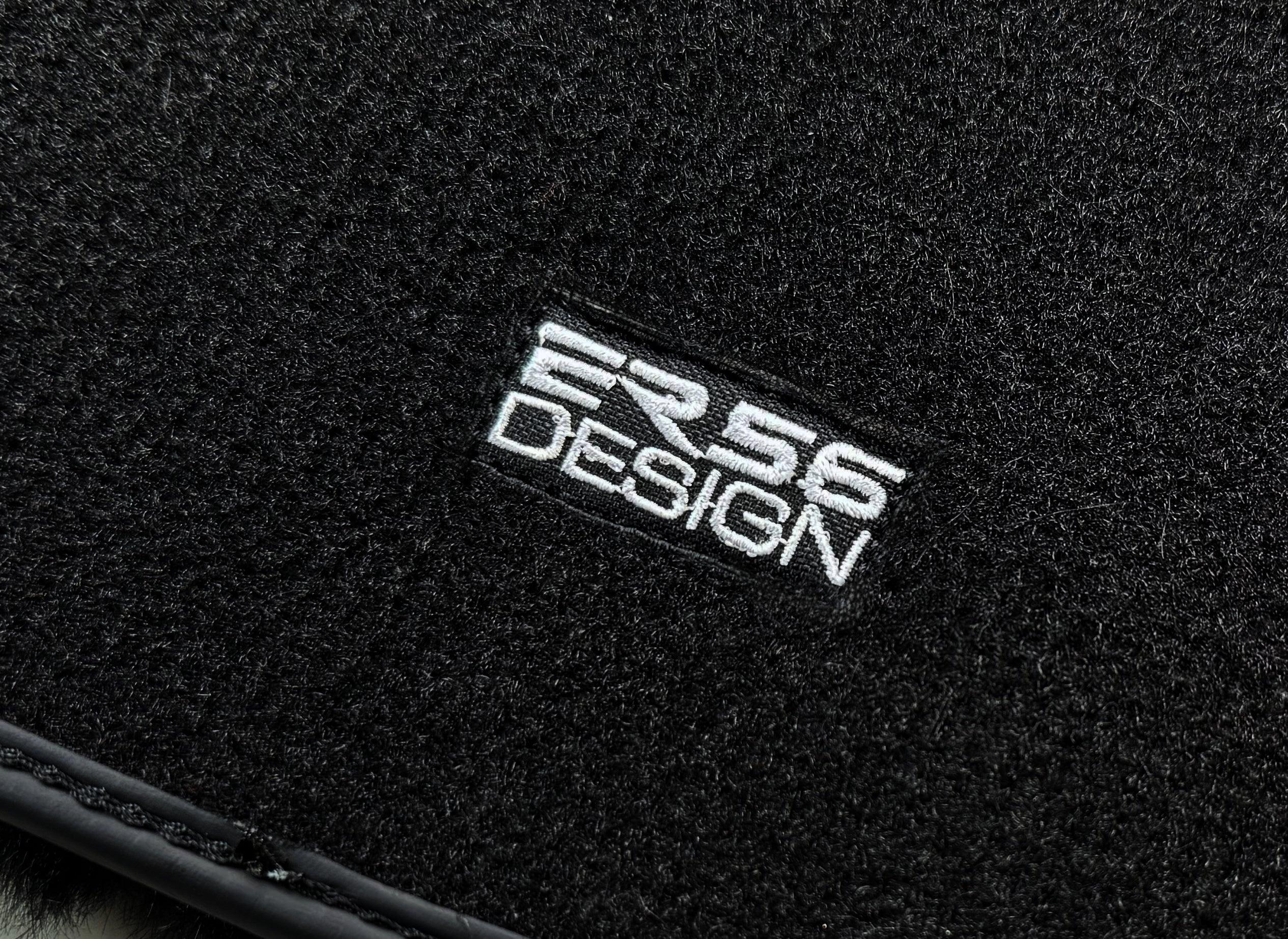 Black Sheepskin Floor Mats For BMW 3 Series E30 4-doors Sedan - AutoWin